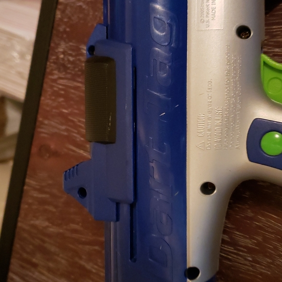 HP 2005 Nerf Dart Tag Blue and Red Hyperfire Blaster Gun Blue includes 2 blaster - Picture 12 of 12